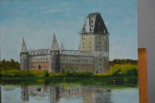 El pintor holandés Joop Serno (firmado) 