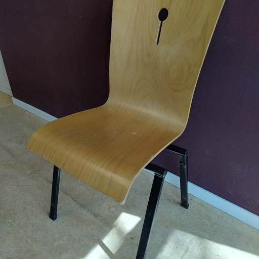 Bellissima sedia da mensa (25 pezzi) - Base in legno/metallo - Impilabile