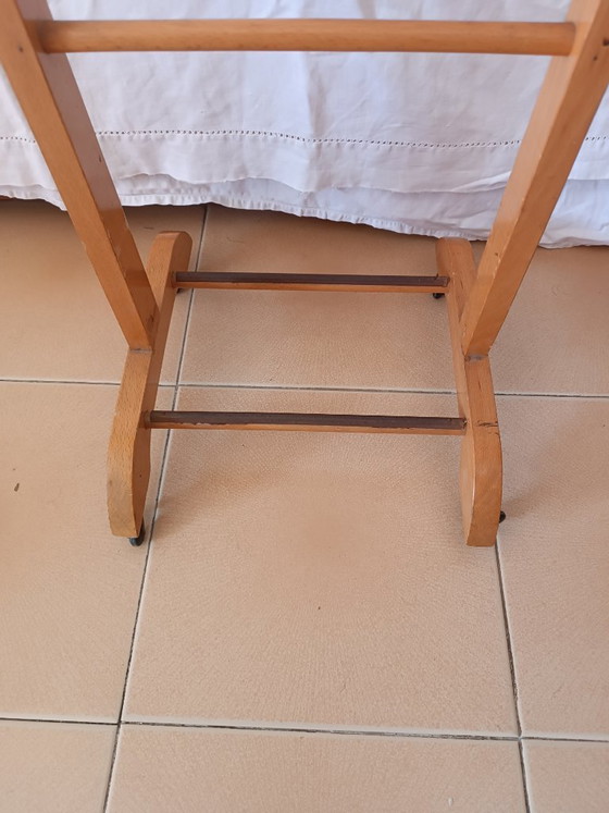 Servomuto Fratelli Reguitti by Ico Parisi (Italia anni '50), Appendiabiti, Legno, Metallo, Marrone, Vintage (foto 10 di 10)