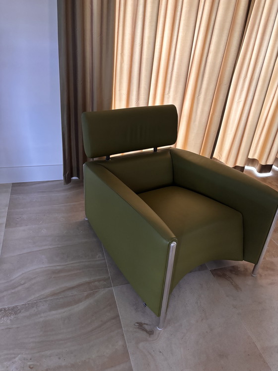 Image 1 of 2 oblomov stoelen e un bijpassend voetenbankje