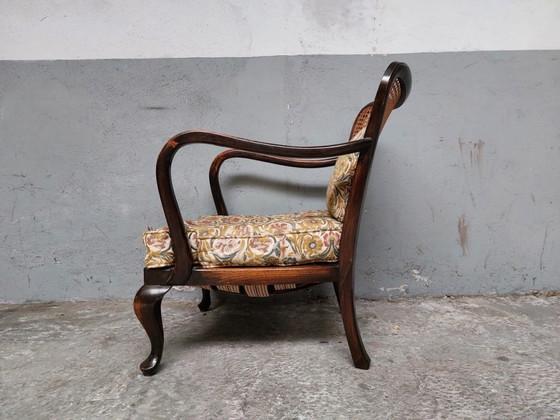Antique Chair With Webbing – Armchairs, Textile (photo 13 of 24)