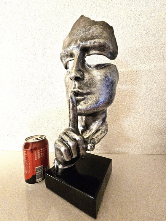 Image 1 of Sculpture moderne « Silence » d'après Salvador Dalí