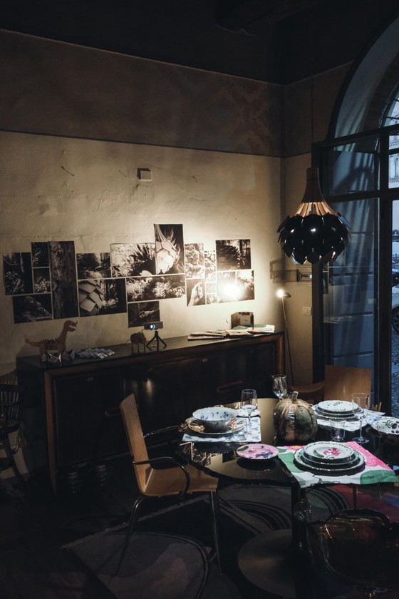 Image 1 of Wooden pendant lamp Made in Italy by Ulap Design