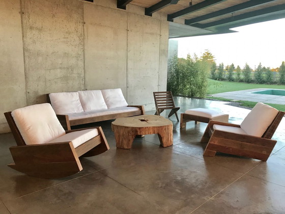 Image 1 of Asturias Schaukelstuhl von Carlos Motta (Selten)