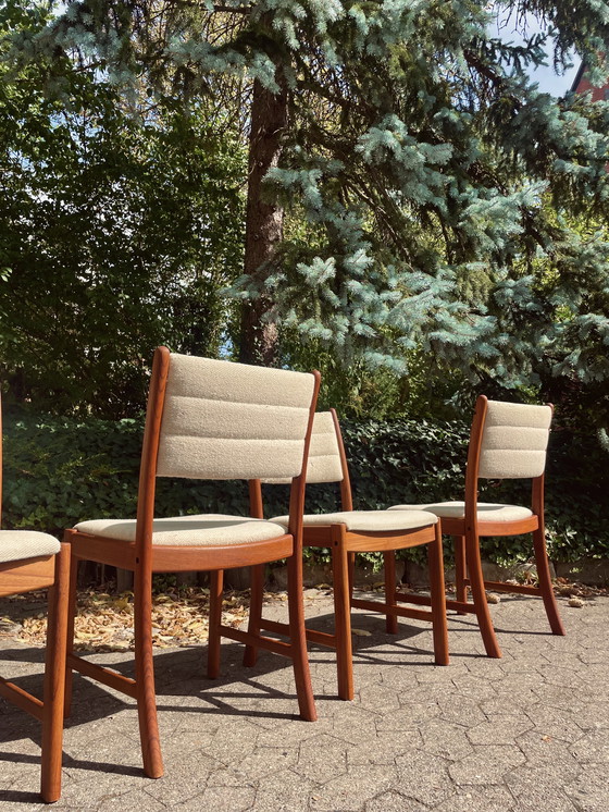 Image 1 of Uldum Möbelfabrik Sedie da pranzo in teak Danimarca