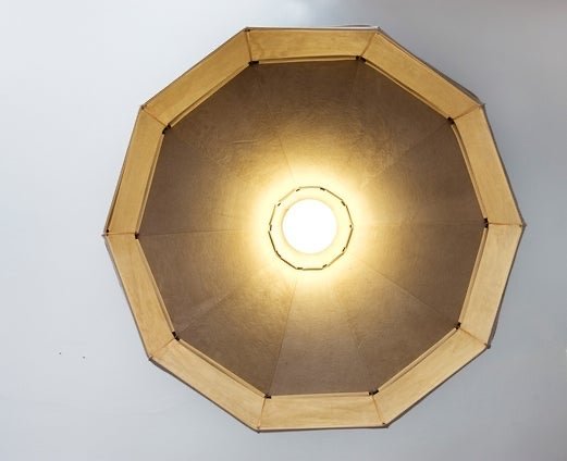 Image 1 of Paralume in pelle di Pepe Heykoop, Leather Light