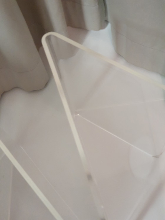 Image 1 of Magazine rack Plexi Vintage 80s