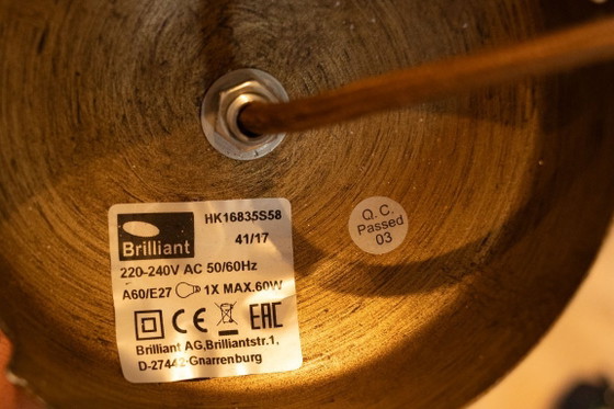 Image 1 of Lampada a sospensione vintage nera con cordino estensibile E27