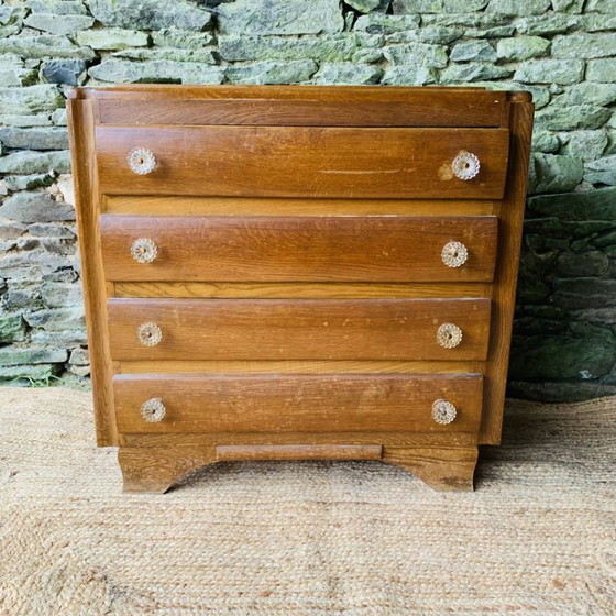 Cassettiera vintage - maniglie a fiori – Cassettiere, Legno (photo 2 of 13)