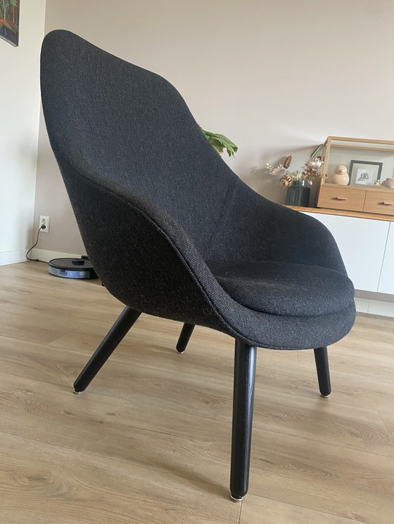 Image 1 of Hay Aal 92 High Lounge Chair mit Sitzkissen