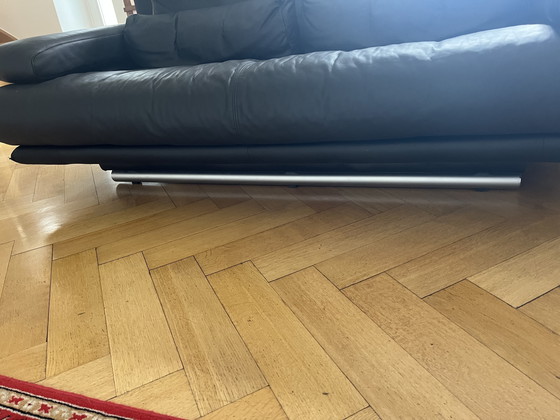 Image 1 of ROLF BENZ 6500 la classica due posti in pelle nera