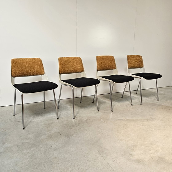 Image 1 of Juego de 4 sillas de comedor Gispen, André Cordemeyer