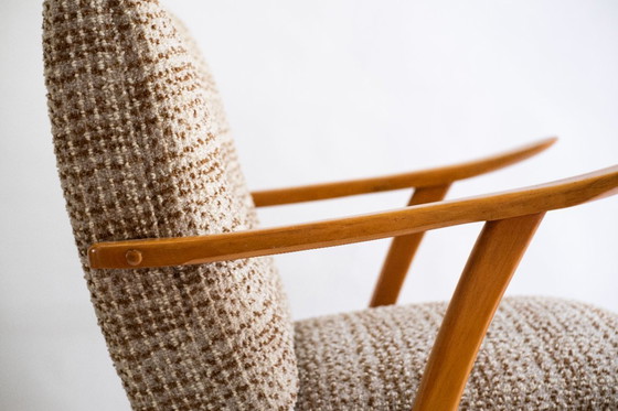 Image 1 of Poltrona a dondolo di metà secolo - classico del design vintage