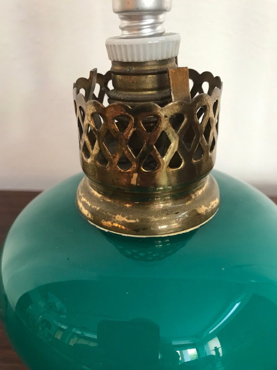 Lampe de Venini Murano, Italie, années 50 – Laiton (photo 8 of 12)