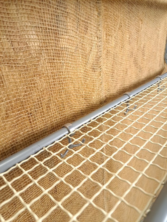 Image 1 of Habo Wandgarderobe mit weißem Netzgewebe, Nr. 12