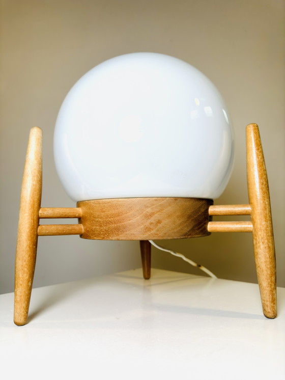 Image 1 of LÁMPARA DE MESA DE KRÁSNÁ JIBZA PARA ULUV, ANTIGUA CHECOSLOVAQUIA, años 50