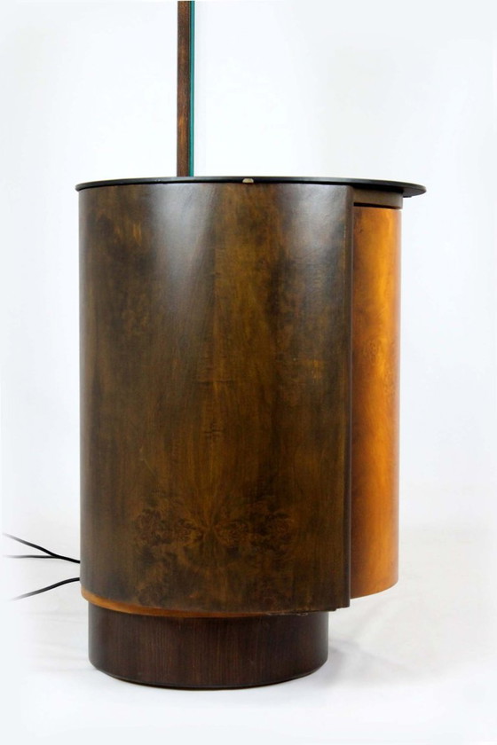 Image 1 of Toeletta restaurata con specchio di Jindrich Halabala per Up Zavody, anni '40