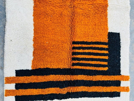 Alfombra tradicional hecha a mano de pura lana, tamaño 1,5/2,5 m – Aime Té, Wool (photo 4 of 6)
