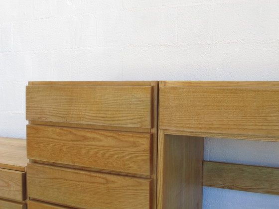 Image 1 of Drei Schubladen Kommode, Esche Massiv Geölt Frankreich