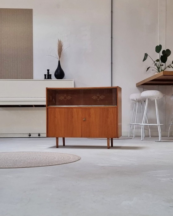 Image 1 of Mid-century display cabinet