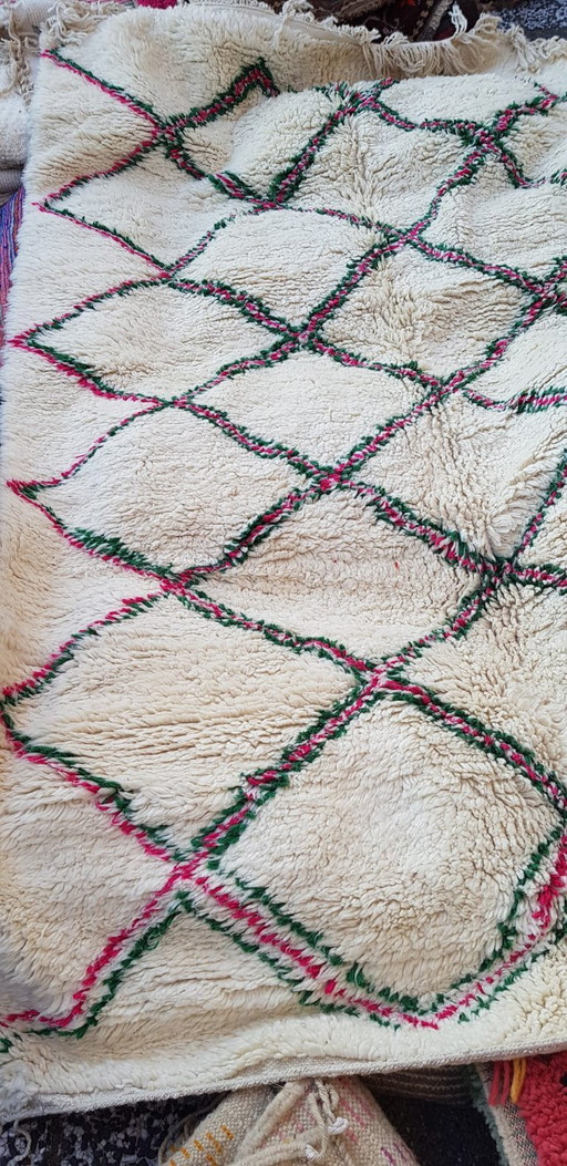 Handgeknoopt Berber kleed wol 281x174cm