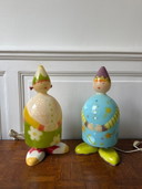 Pair of bedside lamps / night lights for children