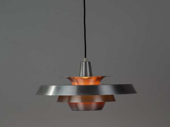 Danish vintage pendant lamp Superlight by David Mogensen, 1980s – Aluminium (photo 3 of 12)