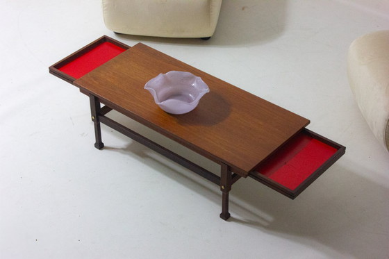 Image 1 of Coffee table with hidden drawers