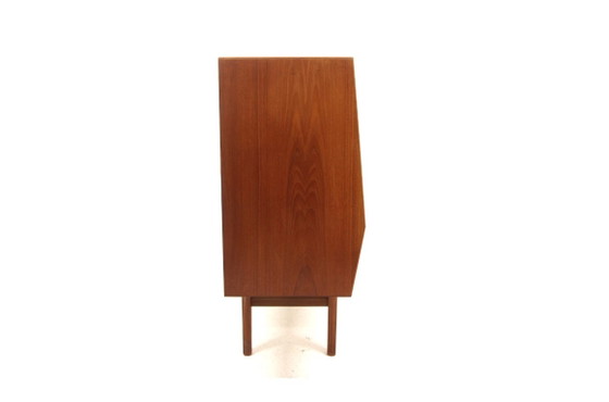 Scandinavian Teak Chest of Drawers, Sweden, 1960 – Wood, Chrome (photo 14 of 14)