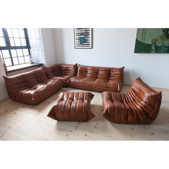 Image 1 of Togo vintage loungeset van Michel Ducaroy voor Ligne Roset, Frankrijk 1970