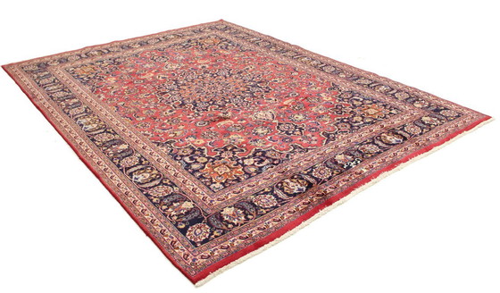 Image 1 of Original Perserteppich Keschan,Kashan Rot 332 x 250 cm Top Zustand Klassik Alt