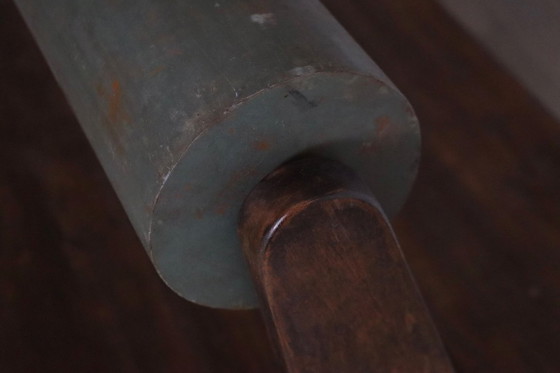 Bureau van Pierre Jeanneret met geïntegreerde lamp, Chandigarh, jaren 1950 – Wood (photo 4 of 18)