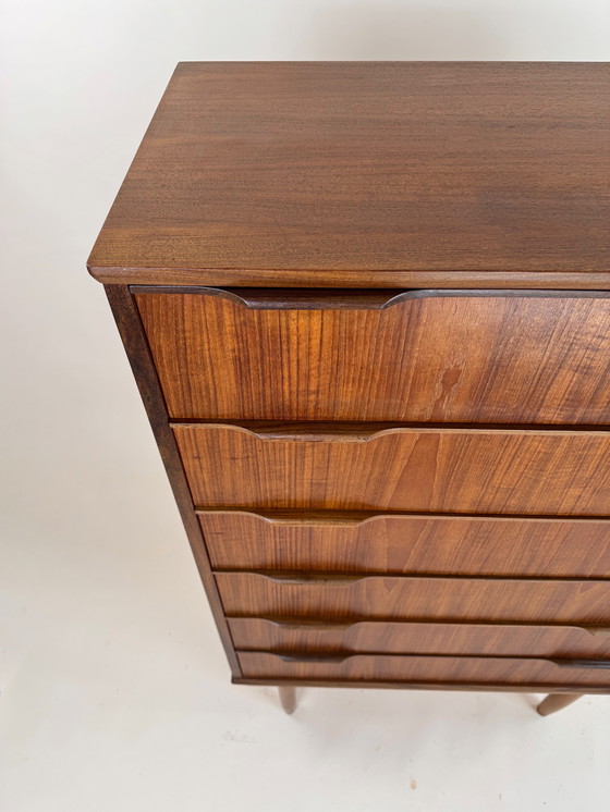 Image 1 of Danish Teak Tallboy Chest of Drawers – Spacious & Stylish Storage