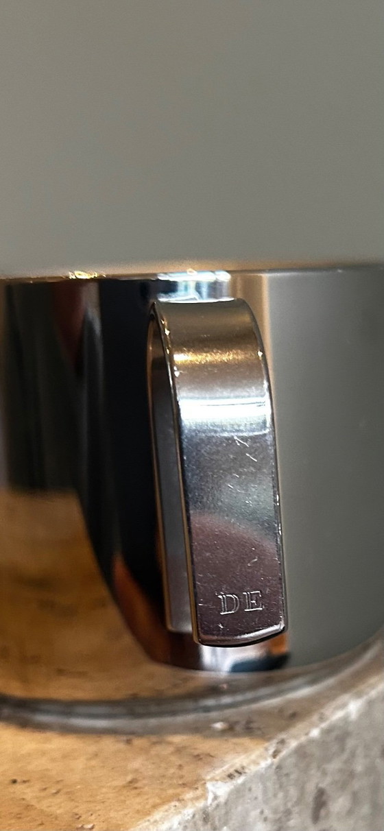 Image 1 of 6x stainless steel coffee cups Guido Bergna