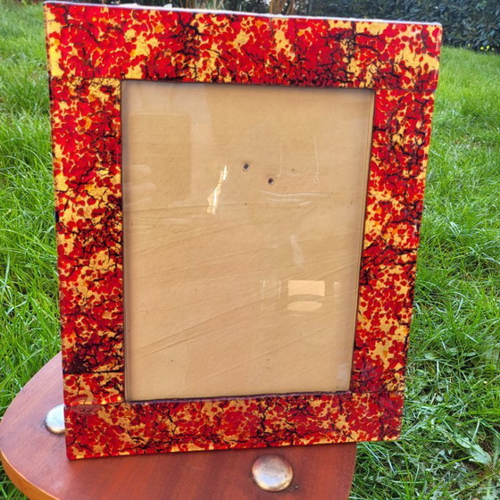 Image 1 of Marco grande de Murano con pan de oro, Hecho en Italia