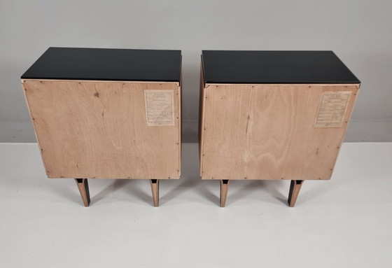 Image 1 of Comodini, anni '70, set di 2