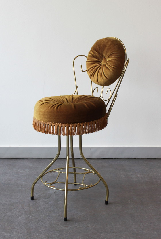 Image 1 of Chaise vintage dite “Coiffeuse”, 50’s.