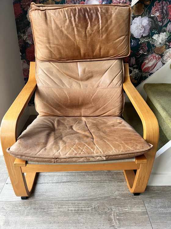 Image 1 of Sgabello vintage IKEA Poang relaxfauteuil
