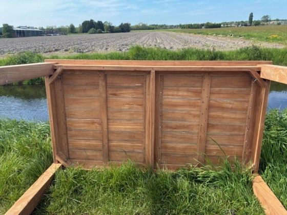 Image 1 of Hochwertiger Teak-Gartentisch – neuwertig