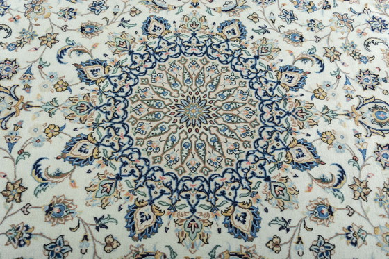 Image 1 of Tappeto orientale in sughero Kashan annodato a mano – 354 x 241 cm – Fine ed elegante – Pelo in lana di sughero