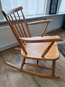 Vintage schommelstoel