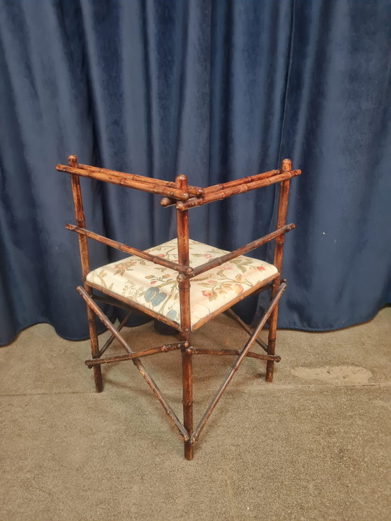 Image 1 of Ensemble de salon ancien en faux bambou par la Maison Staněk - Prague, vers 1910