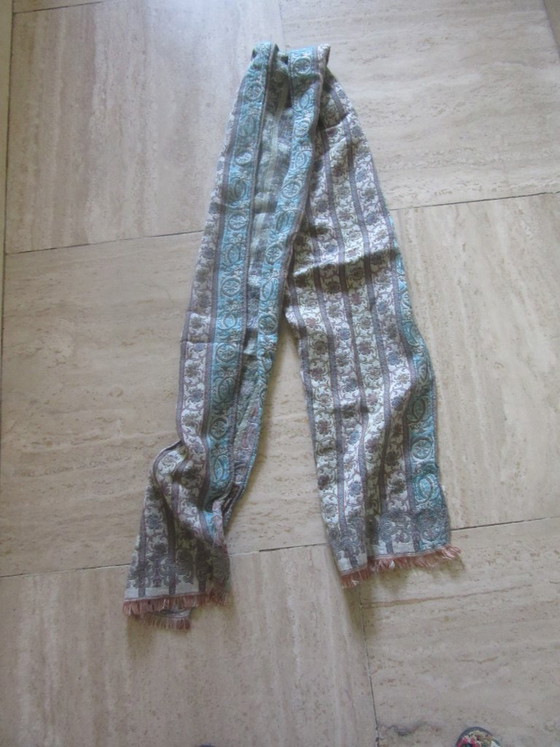 Petrusse sjaal, katoen en zijde, veelkleurig, Decoratieve objecten, Meerdere kleuren (foto 11 van 11)