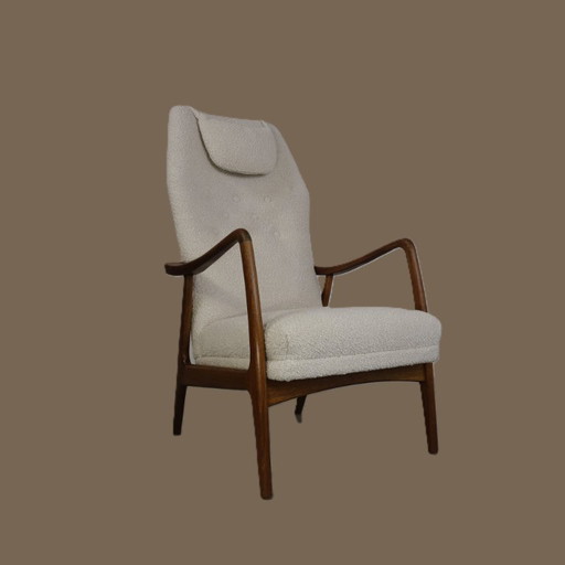 Bovenkamp highback fauteuil | Vintage design 50's
