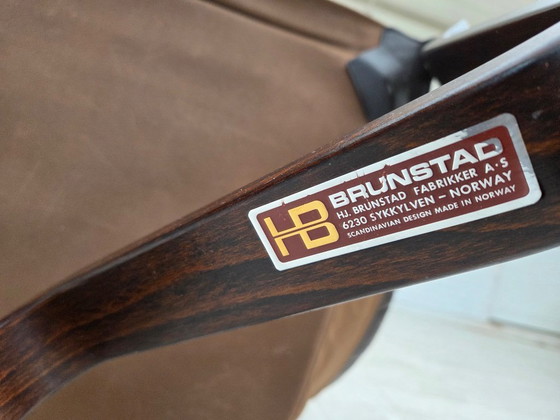 Image 1 of 1970s, Norwegian design by Jim Myrstad, loungechair, model "Viking".