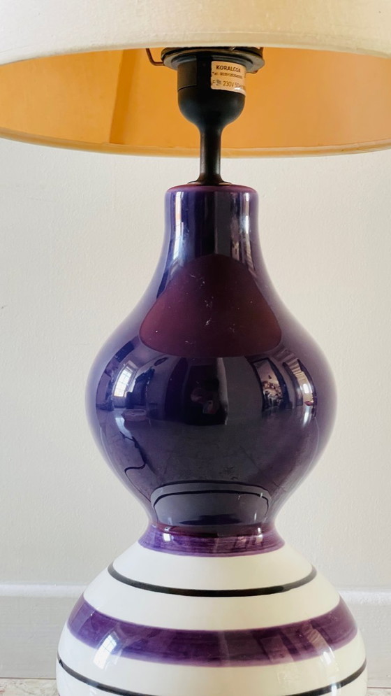 Image 1 of Ceramic lamp by Koralcoa