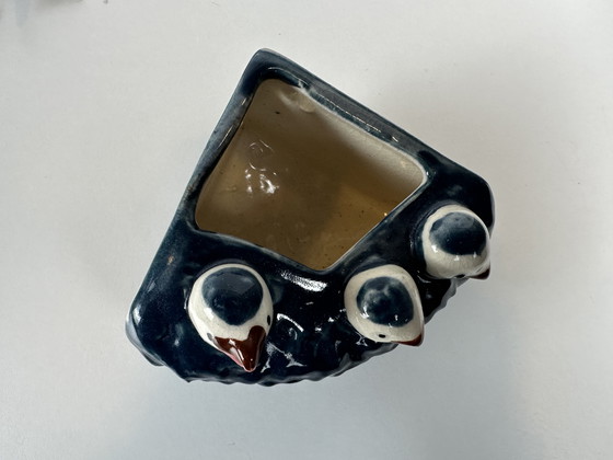 Image 1 of 5x Originele mid-century Wandzwaluwen en hun nesten (2x) - W. Germany