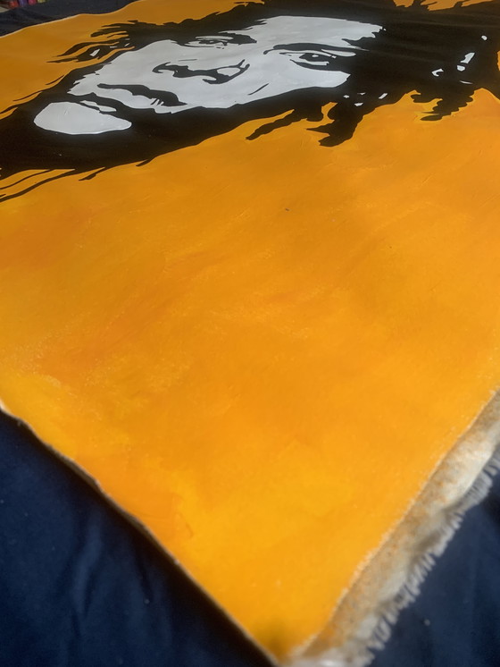 Image 1 of Lacriss – Il Re Incoronato – Acrylique sur toile – 114 × 90 cm – Signée