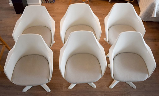 6 pièces Arkana Furniture Tulip Chairs 116