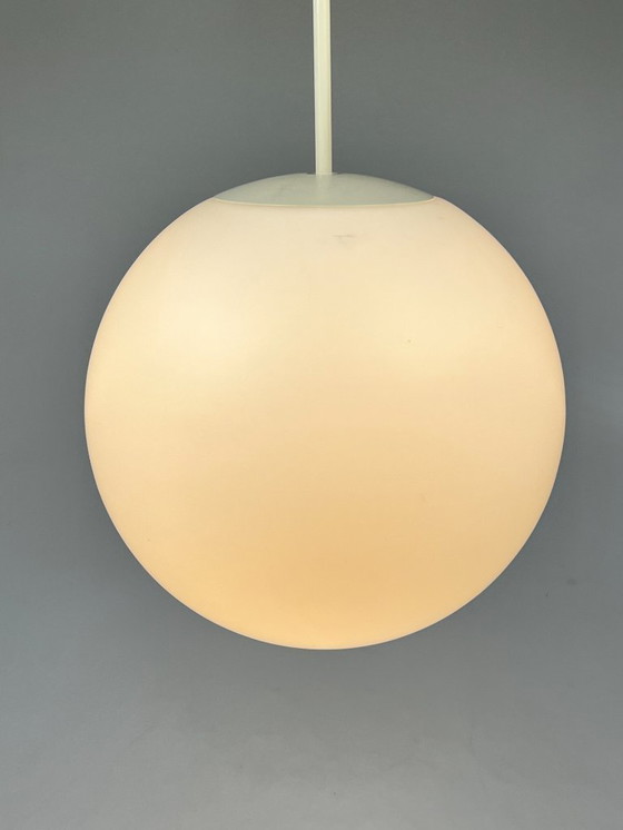 Image 1 of Vintage Xl Ball Lamp / Suspension Lamp, Peill En Putzler, Allemagne 1970
